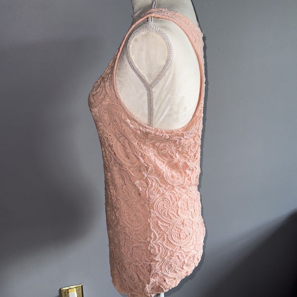 BKE Boutique Lace Lined Tank! - Picture 5 of 8
